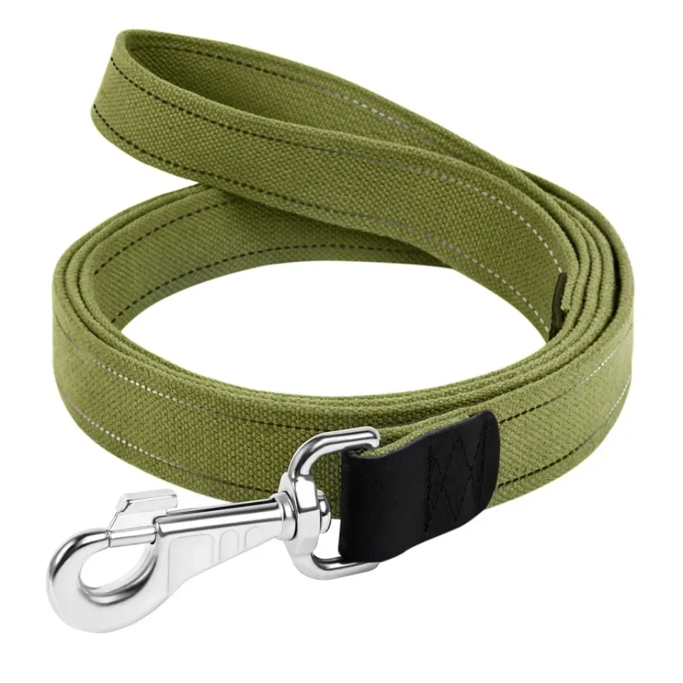 Фото Повідець для собак бавовняна тасьма CoLLaR Брезент (ширина 35мм, довжина 300см) купити за ціною ₴549.00