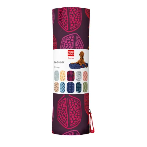 Чохол для лежанки WAUDOG Relax, малюнок  "Гранат", М, Ш 80 см, Дл 55 см купити за ціною ₴763.20