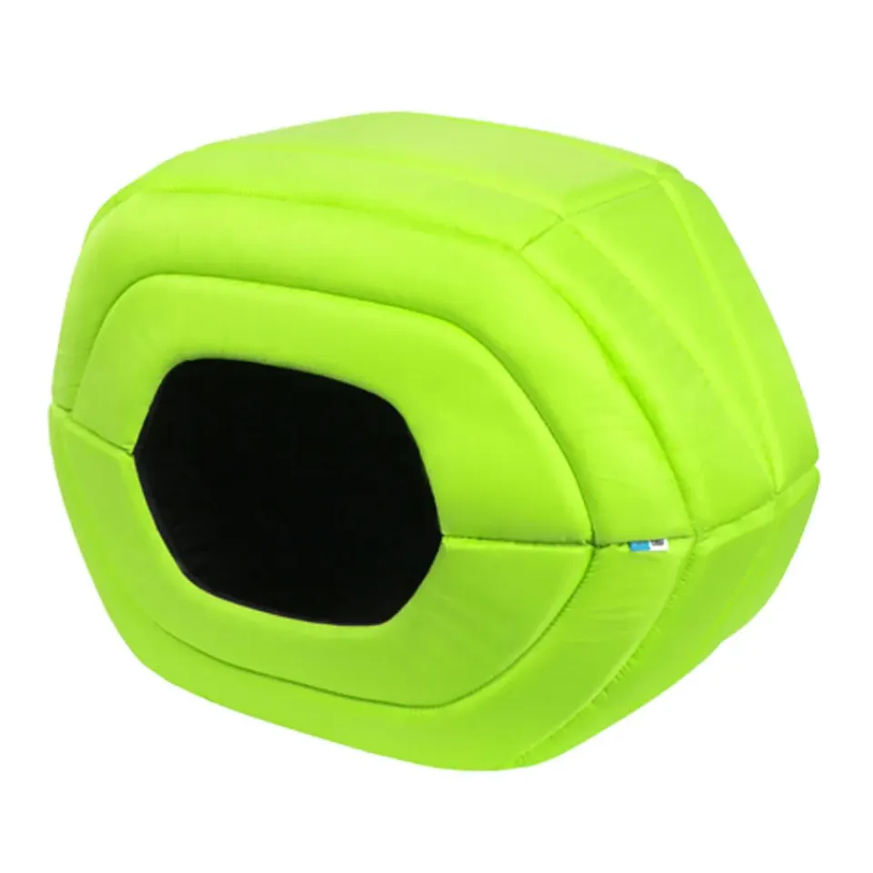 Фото Будиночок для домашніх тварин AiryVest, розмір М, 60*29*42 см салатовий купити за ціною ₴1402.00