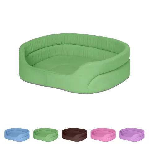 Лежанка для тварин Теремок, M, Ш 49 см, Д 59 см, В 17 см салатовий купити за ціною ₴842.00