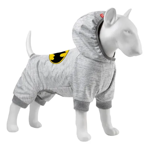 Комбінезон для собак WAUDOG Clothes малюнок "Бетмен лого", софтшелл, XS22, B 25-29 см, С 16-19 см купити за ціною ₴621.00