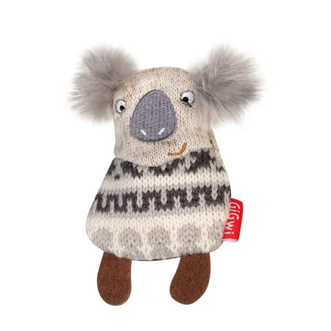 Іграшка для собак Коала з пищалкою GiGwi Plush, текстиль, 10 см купити за ціною ₴245.00