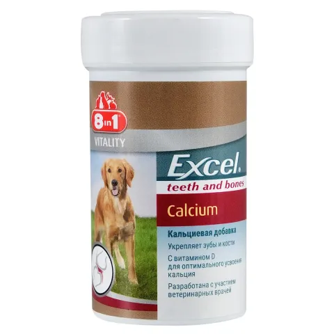 Кальцій для собак 8in1 Excel «Calcium» купити за ціною ₴421.00