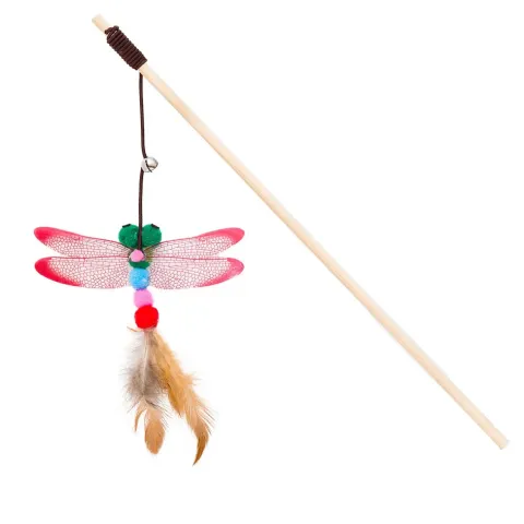 Іграшка Eastland для котів Бабка червона 15*14см купити за ціною ₴68.00