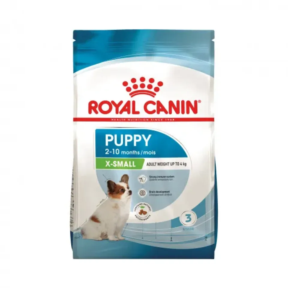 Фото Роял Канін Royal Canin X-Small Puppy для цуценят мініатюрних порід купити за ціною ₴234.00
