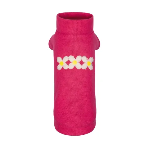 Светр Flower L малиновий купити за ціною ₴468.00