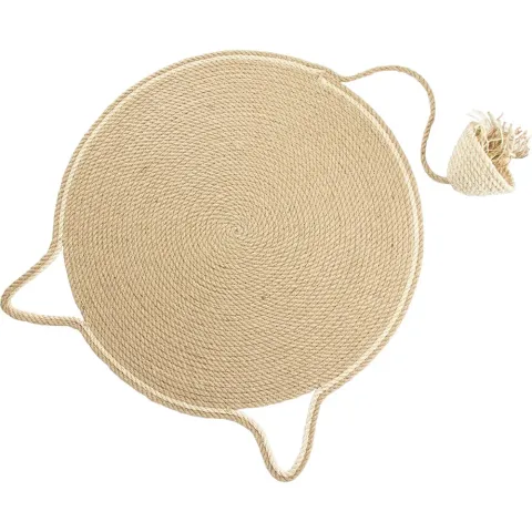 Дряпка-килимок Пухнастики для котів (джут/сізаль) 50 см купити за ціною ₴735.00