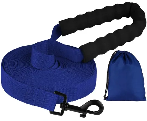 Повідець для Собак Bronzedog Active Нейлоновий з М'якою Ручкою Синій  S(25202/Т) купити за ціною ₴360.00