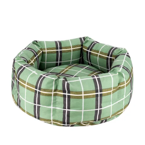 Лежак для Тварин BronzeDog Comfort Круглий Зелений  S(1212105) купити за ціною ₴412.20