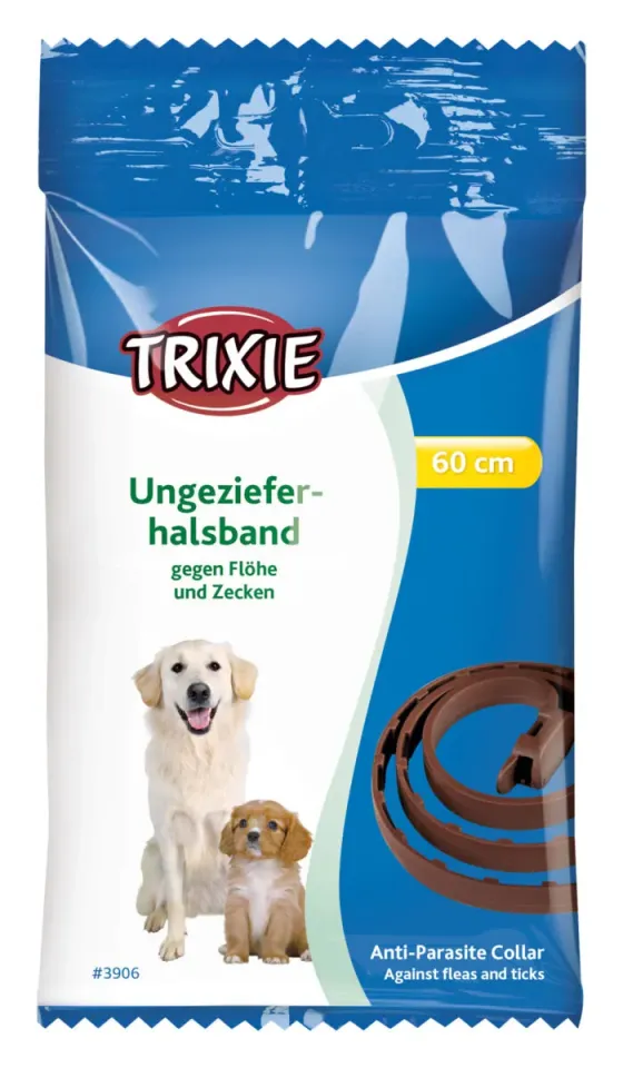 Фото Нашийник Trixie для собак антиблошиний БІО 60см купити за ціною ₴219.00