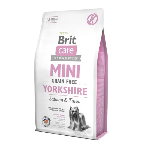 Бріт Кеа для собак Корм Brit Care Mini GF Yorkshire з лососем та тунцем купити за ціною ₴1079.00