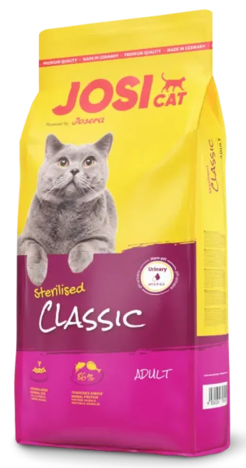 Фото Сухий корм для стерилізованих котів ЙозіКет JosiCat Sterilised Classic купити за ціною ₴2280.00