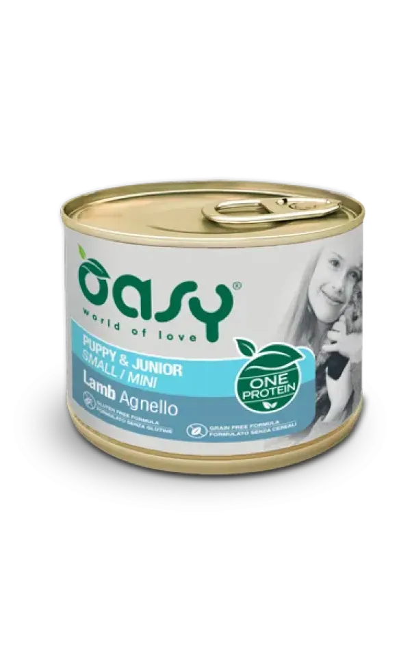 Фото OASY OAP Puppy & Junior Small/Mini ягня купити за ціною ₴114.00