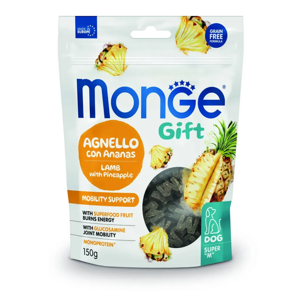 Фото Monge Gift Dog Mobility support ягнятина з ананасами купити за ціною ₴220.00