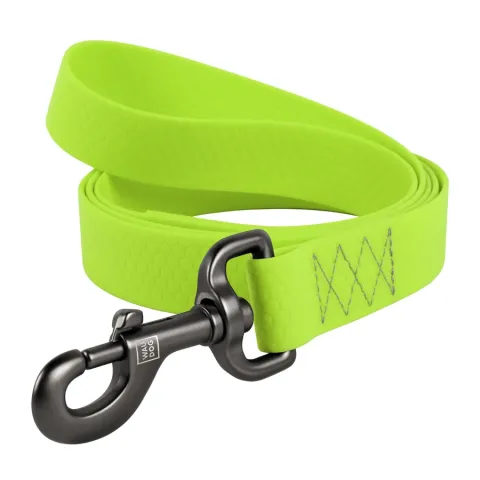 Повідець для собак водостійкий WAUDOG Waterproof, L-XXL, Ш 25 мм, Д 305 см салатовий купити за ціною ₴763.00