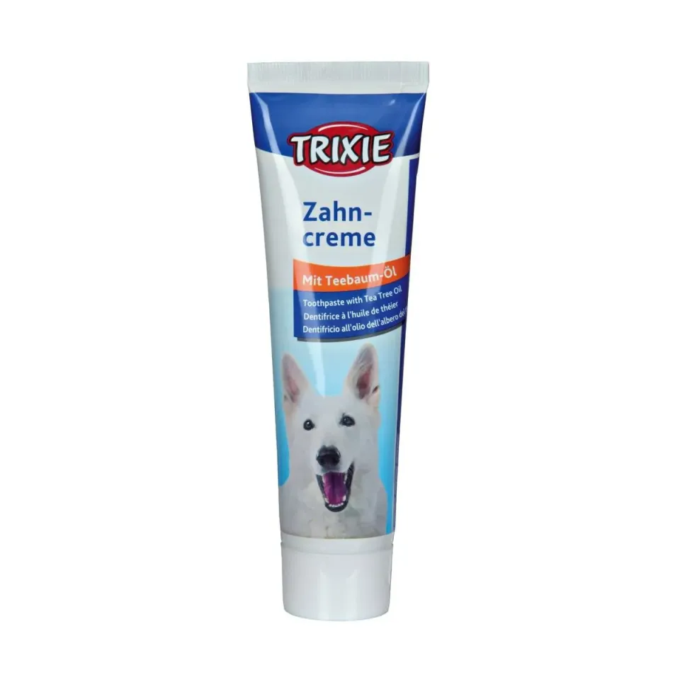 Фото Зубна паста Trixie з маслом чайного дерева, 100 г купити за ціною ₴129.00