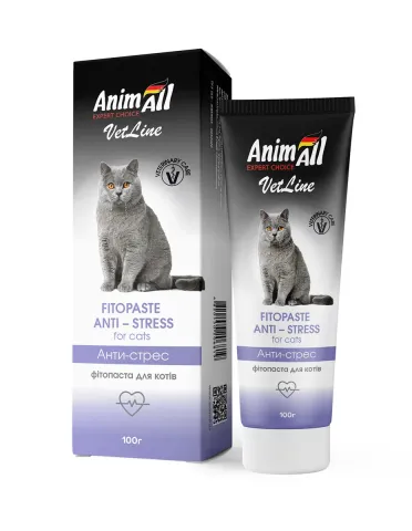 AnimAll VetLine Фітопаста анти-стрес для кішок купити за ціною ₴281.00