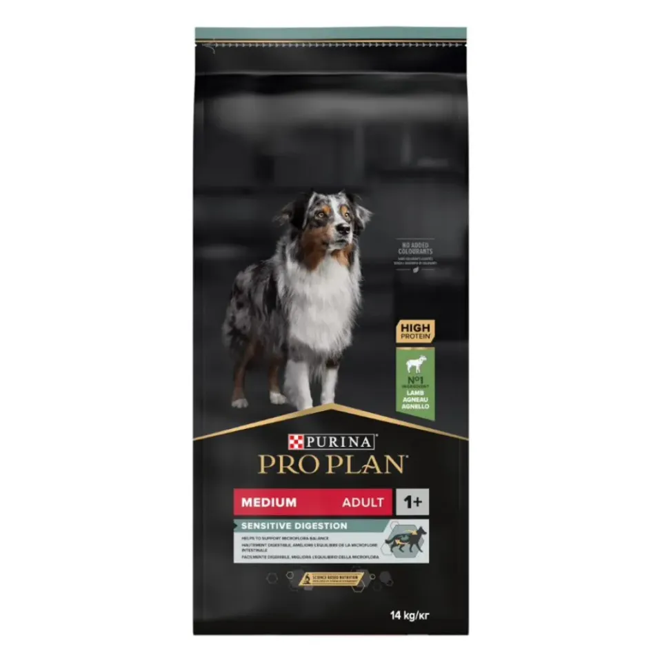 Фото ProPlan Medium Adult Sensitive Digestion з ягням купити за ціною ₴2867.13