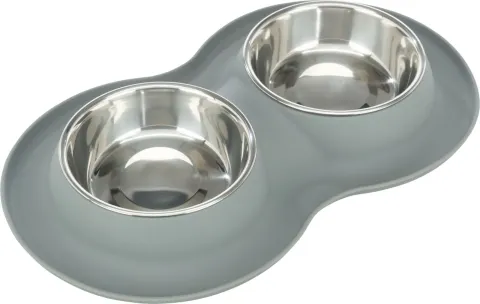 Миска Trixie металева подвійна купити за ціною ₴1075.00
