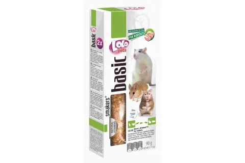 Лоло Петс Lolo Pets колосок для гризунів з беконом (2 шт. в упаковці) купити за ціною ₴136.00