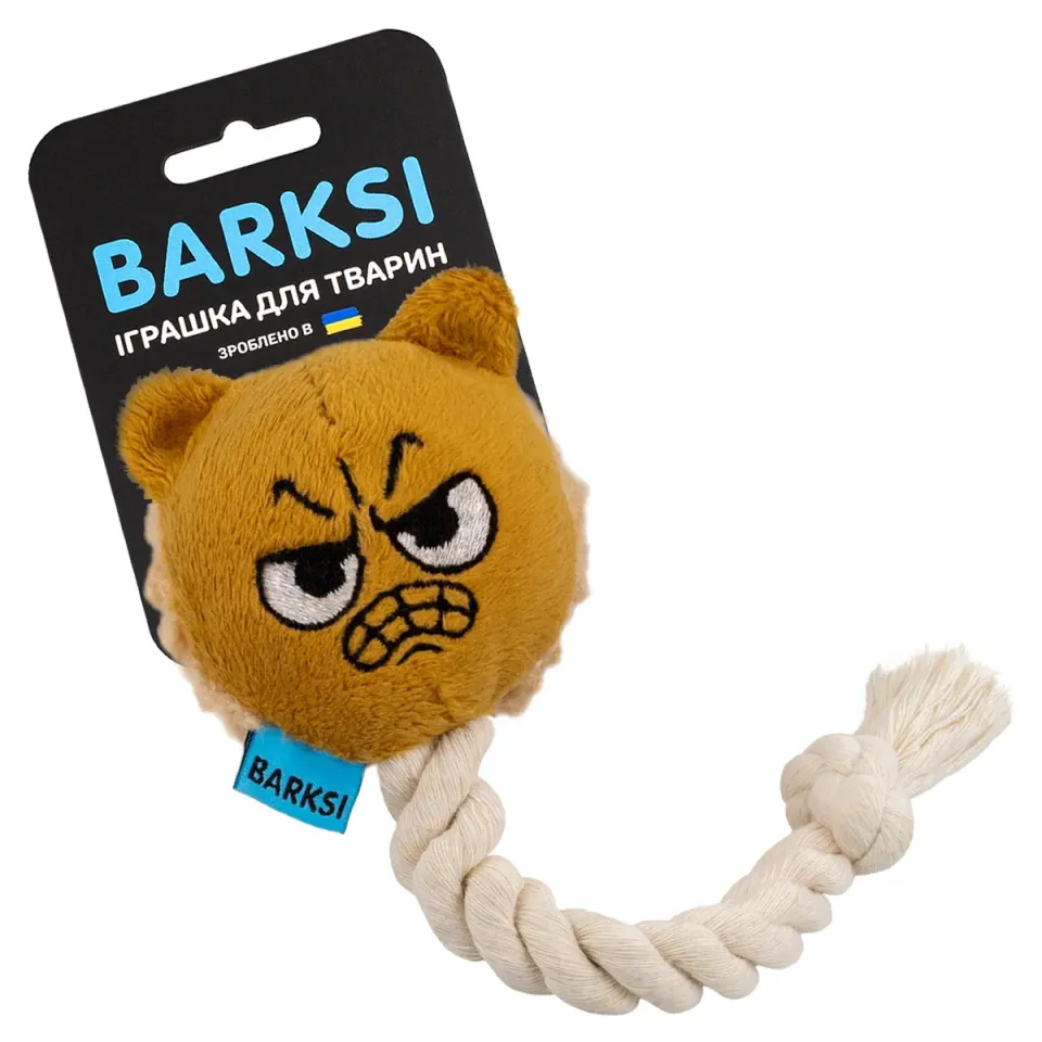 Фото Іграшка для Собак Barksi Емодзі Ведмежа (3312) купити за ціною ₴223.20
