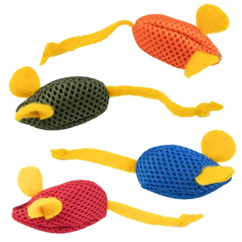 Іграшка м'яка "AGILITY"для котів з кошачою м'ятою, мишка 6 см - 1шт (різні кольори) купити за ціною ₴44.30