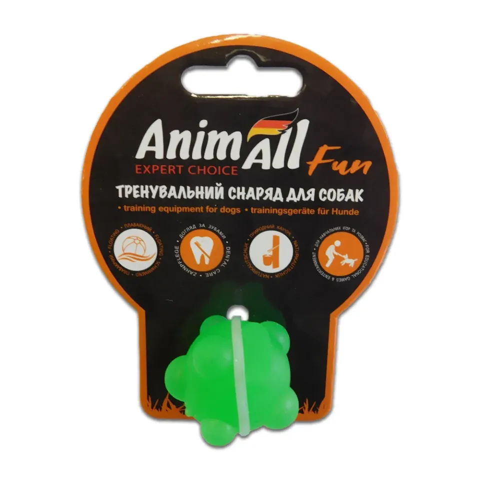 Фото AnimAll Фан 88135 куля молекула 3 см зелена купити за ціною ₴30.00