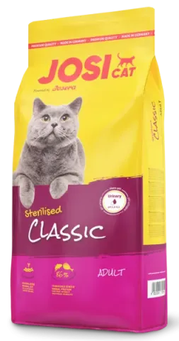 Сухий корм для стерилізованих котів ЙозіКет JosiCat Sterilised Classic купити за ціною ₴204.00