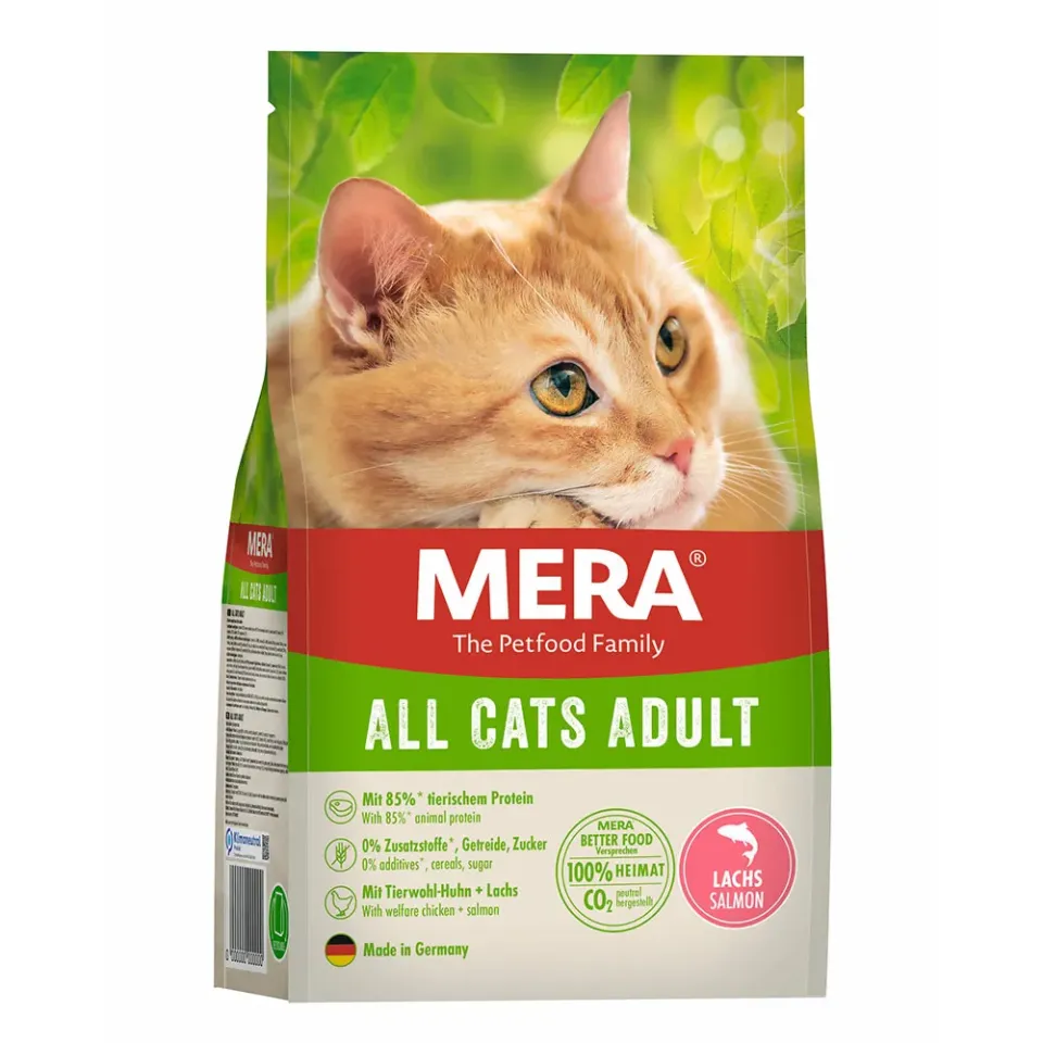 Фото Сухий корм для котів Мера MERA Cats All Adult Salmon (Lachs) з лососем купити за ціною ₴365.70