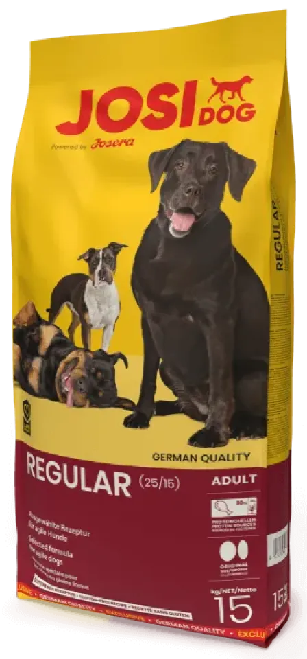 Фото Сухий корм для собак ЙозіДог JosiDog Regular купити за ціною ₴2385.00