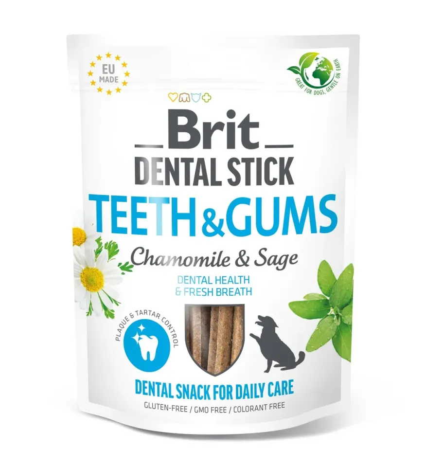 Фото Бріт Кеа для собак Ласощі Brit Dental Stick Teeth & Gums купити за ціною ₴229.00