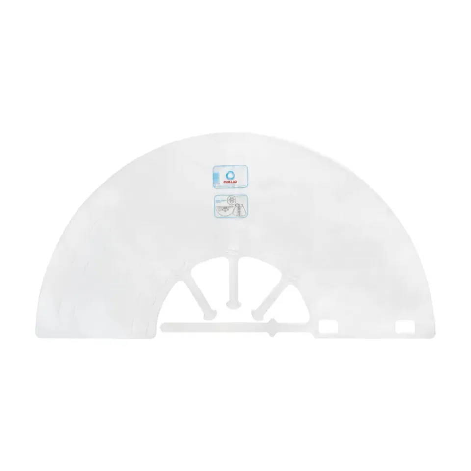 Фото Комірець з пластику COLLAR для собак і котів, розмір L-XL (А:47-57см, В:30см) купити за ціною ₴436.00