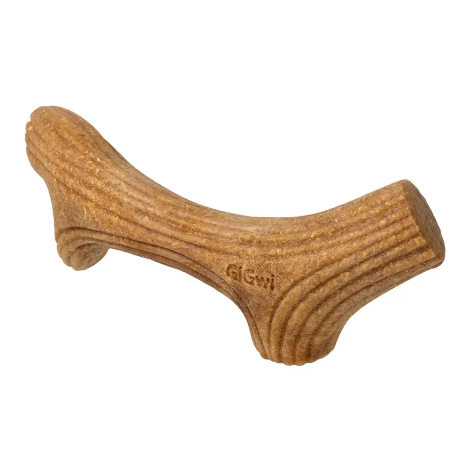 Фото Іграшка для собак Ріг жувальний GiGwi Wooden Antler, дерево, полімер, L купити за ціною ₴581.00