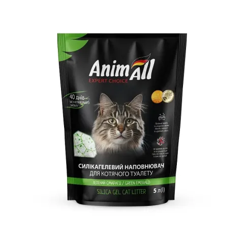 Силікагелевий наповнювач AnimAll (Анімалл) "Зелений Смарагд" купити за ціною ₴316.00