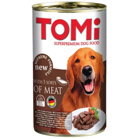 TOMi 5 Kinds of Meat 5 видів м’яса купити за ціною ₴65.00
