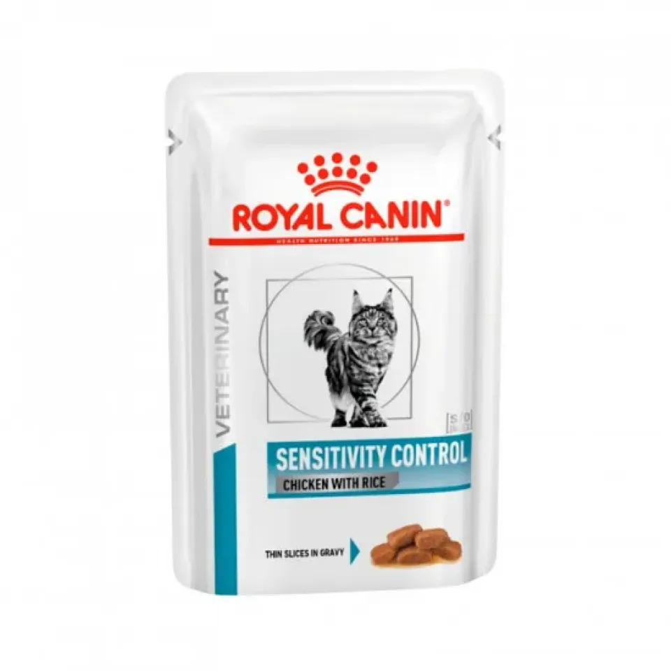 Фото Роял Канін Royal Canin Sensitivity Control шматочки в соусі при харчових алергіях купити за ціною ₴58.50