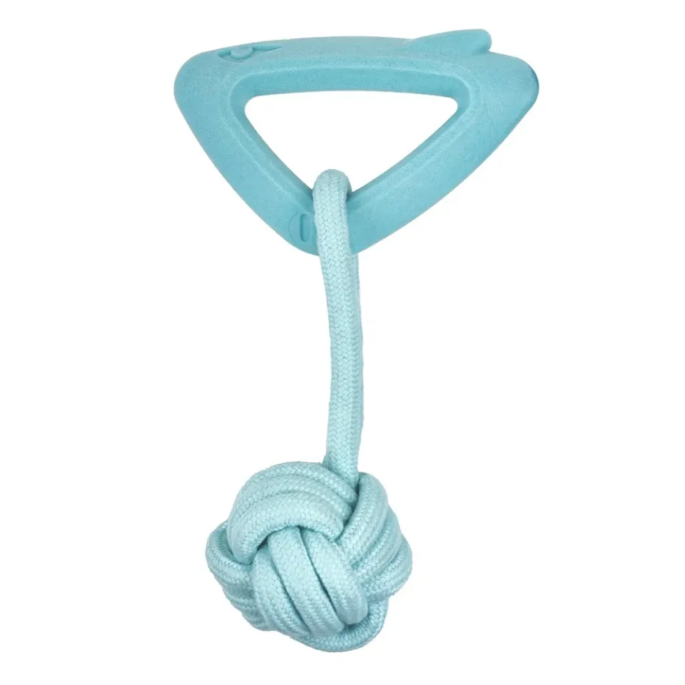 Фото Іграшка AnimAll GrizZzly Baby, акула з канатом купити за ціною ₴266.00