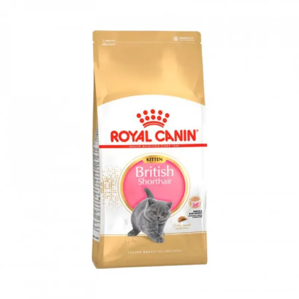 Фото Роял Канін Royal Canin British Shorthair Kitten для кошенят породи британська короткошерстна купити за ціною ₴247.50