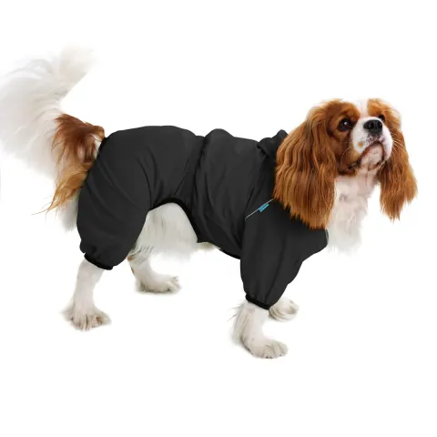 Комбінезон-дощовик для собак Barksi Textile Чорний  2XS(205101) купити за ціною ₴503.00