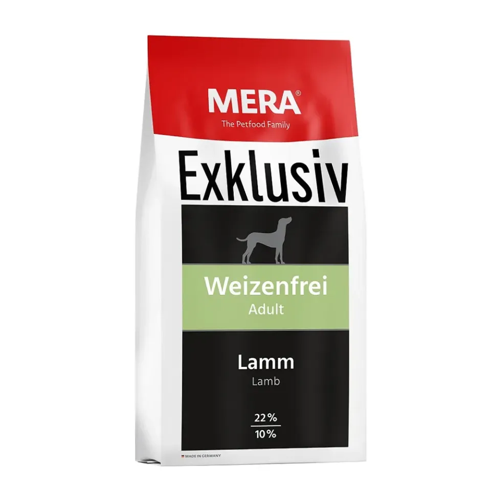 Фото MERA EX weizenfrei Adult  Lamm  корм для собак з ягням (без пшениці), 15 кг купити за ціною ₴3047.60