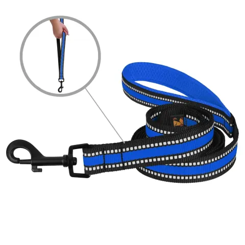 Повідець для Собак BronzeDog Mesh 2 в 1 Синій M купити за ціною ₴251.00