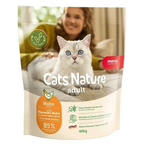 MC Nature Adult Chiken (Huhn)  корм для дорослих котів всіх порід з куркою,  400гр купити за ціною ₴319.20