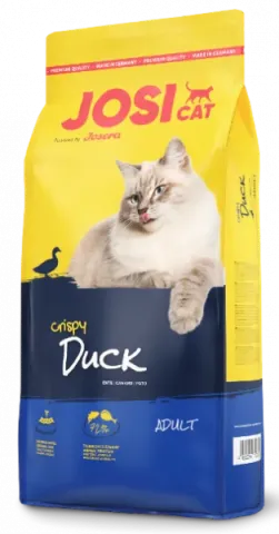 Сухий корм для котів ЙозіКет JosiCat Crispy Duck купити за ціною ₴1950.00