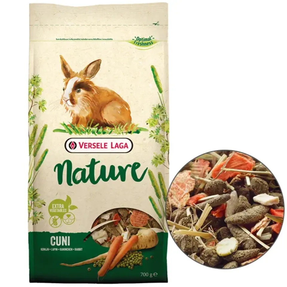 Фото Versele-Laga Nature КУНІ НАТЮР (Cuni) корм для кроликів купити за ціною ₴363.00