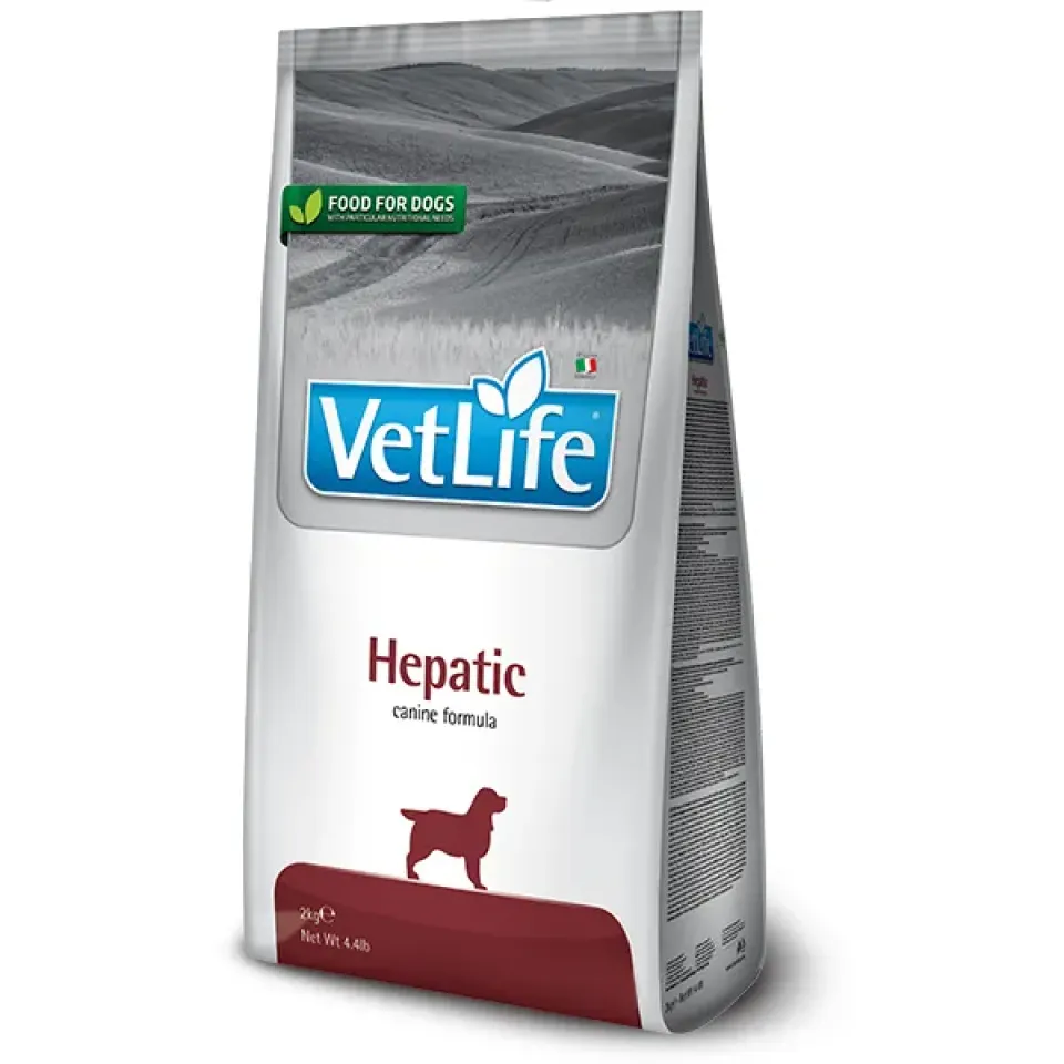 Фото Корм для собак Фарміна Vet Life Hepatic при хронічній печінковій недостатності купити за ціною ₴1224.00