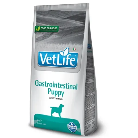 Корм для цуценят Фарміна Vet Life Gastrointestinal Puppy при захворюванні ШКТ купити за ціною ₴1250.00