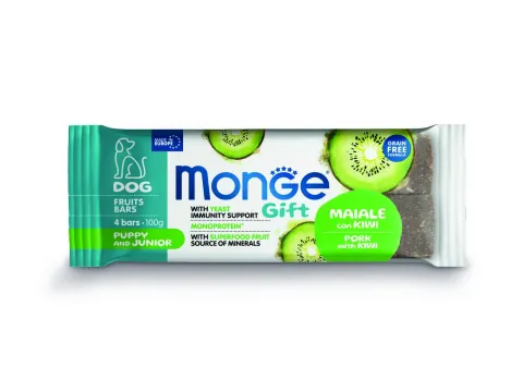 Monge Gift Dog Puppy and Junior свинина з ківі купити за ціною ₴205.00