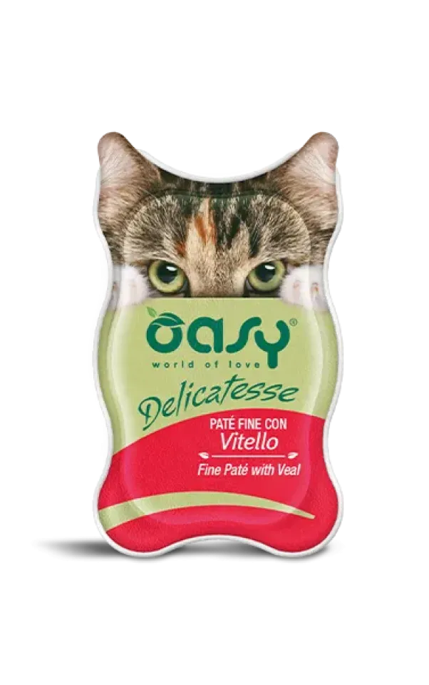 Фото OASY CAT Телятина купити за ціною ₴65.00