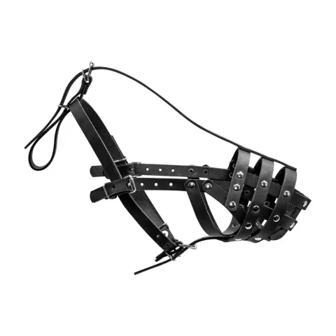 Намордник твердий "CoLLaR" (доберман, вівчарка мала, далматин, сеттер малий) чорний купити за ціною ₴830.00