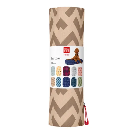 Чохол для лежанки WAUDOG Relax, малюнок "Трикутники" купити за ціною ₴526.50